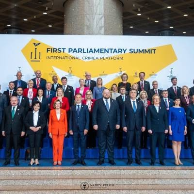 Eerste interparlementaire top Crimea Platform